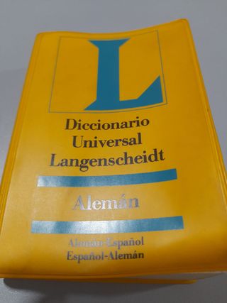 DICCIONARIO UNIVERSAL LANGENSCHEIDT ALEMAN ESPAÑO