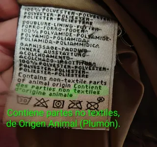 Aigle - Plumífero de Forro Polar de Plumón.