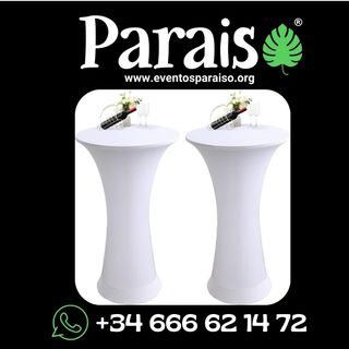 alquiler Fundas/Forros para Mesas Altas Seseña.