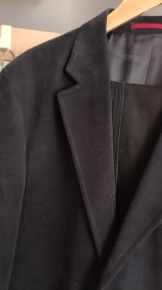 traje hombre antelina talla 44