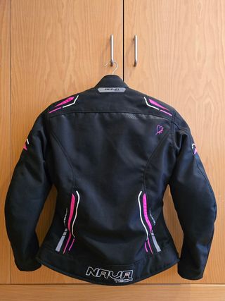 Chaqueta moto de mujer