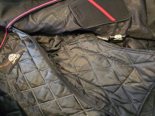 Chaqueta moto de mujer