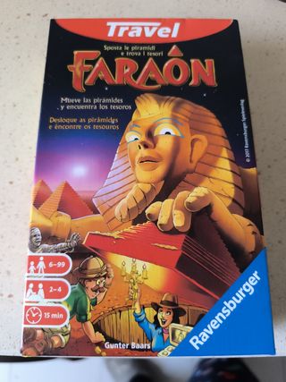 Juego de mesa de viaje el faraón