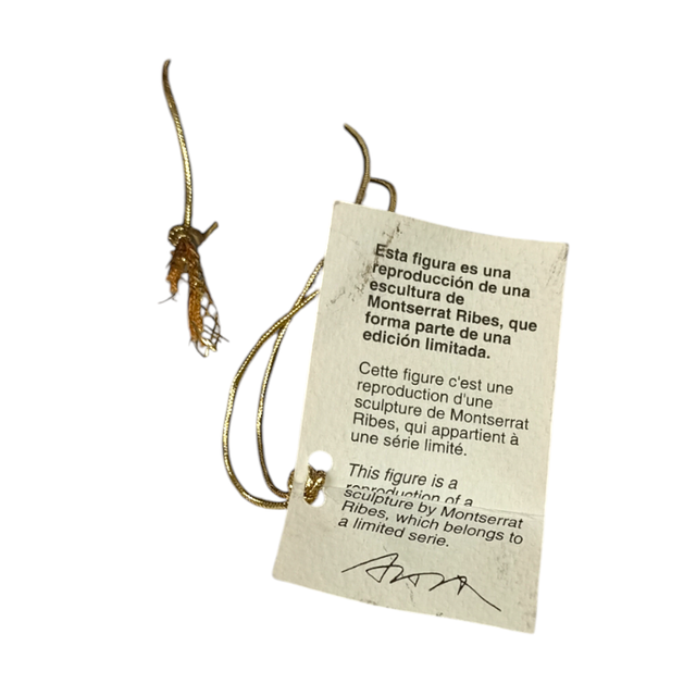 Escultura "Susurros" Elisa Montserrat Ribes edición limitada
