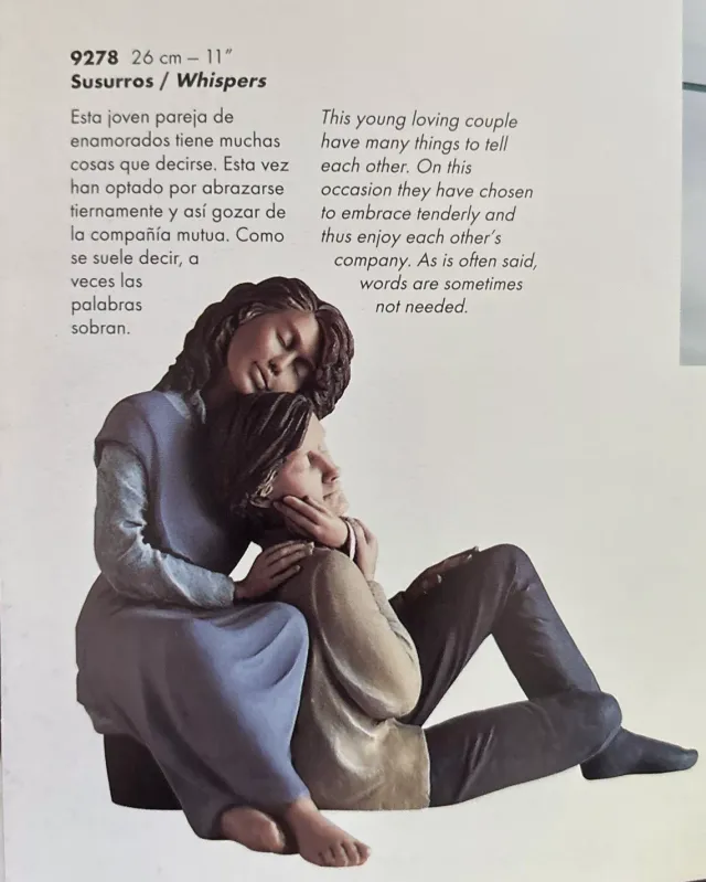 Escultura "Susurros" Elisa Montserrat Ribes edición limitada