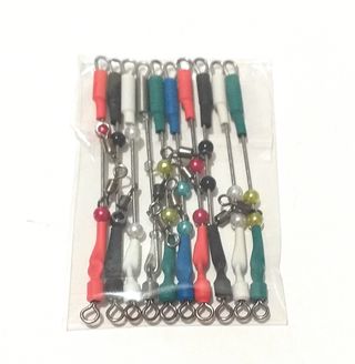 12 plomos pesca, grapas, urfes,  anzuelos. 