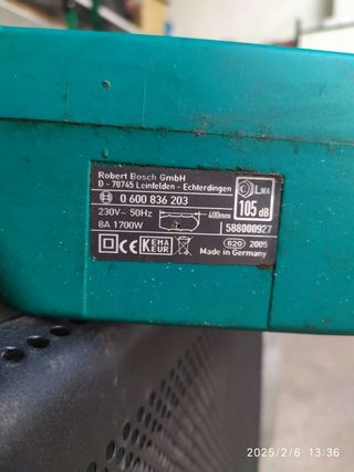 Motosierra eléctrica BOSCH