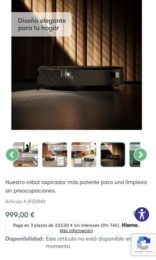 Robot d cocina Roomba Combo J9