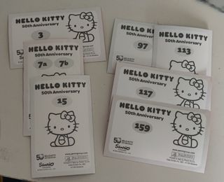 Cromos hello Kitty 