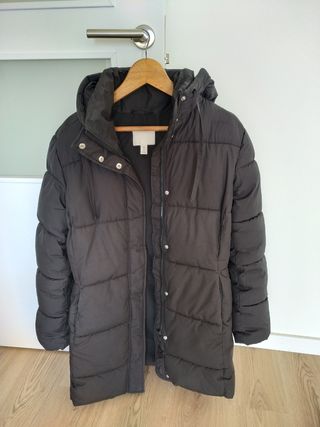 Anorak negro talla M seminuevo