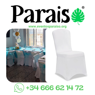 Alquiler Fundas/Forros para Mesas Altas Boda Parla