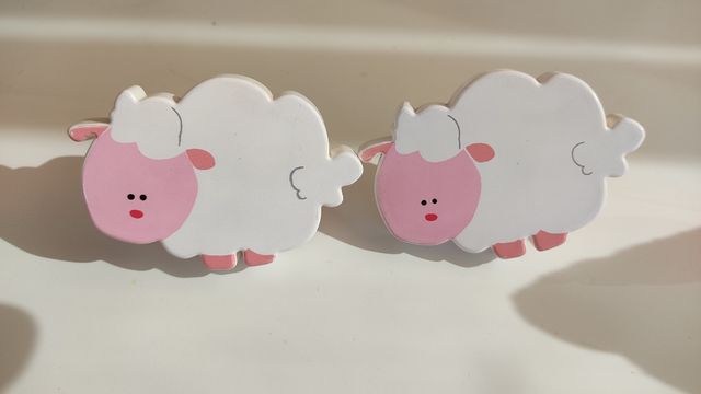 Tiradores armario infantil ovejas