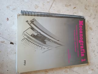 Libro de mecanografía
