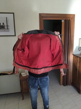 Giacca vintage motociclista Dainese in p