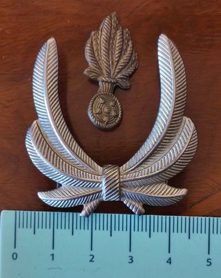 Insignia gendarme Belga Guardia Civil 