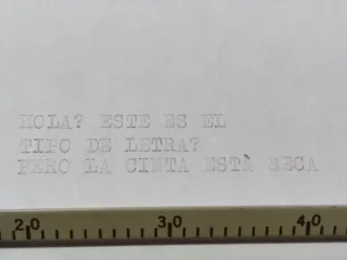 Maquina de escribir
