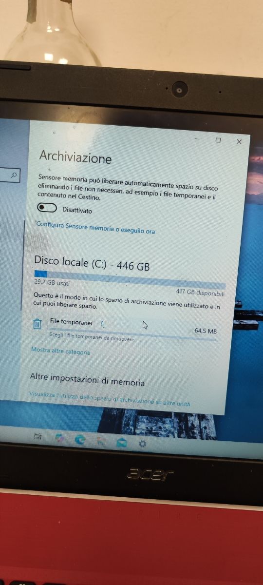 Pc portatile acer aspire 3 a315-31 n17q2