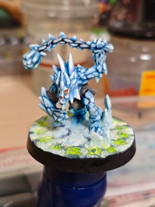 Pincel de acero, pintor de miniaturas