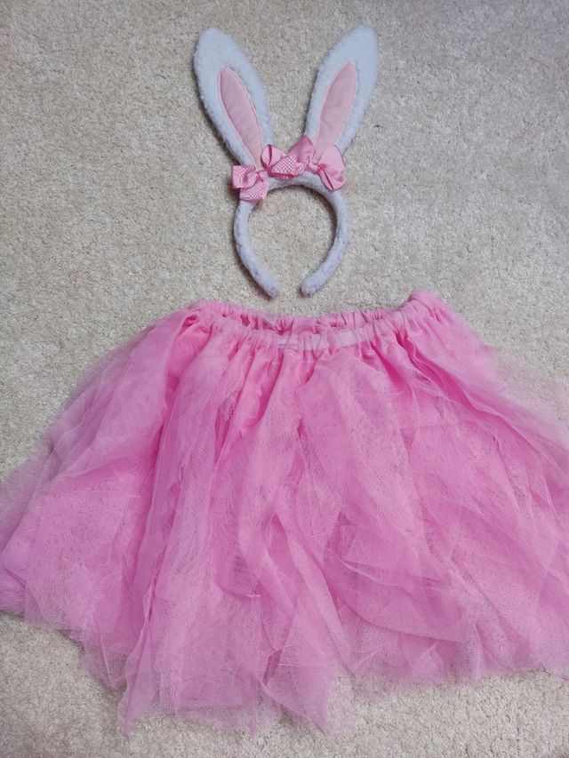 Disfraz casero conejita talla 5-6