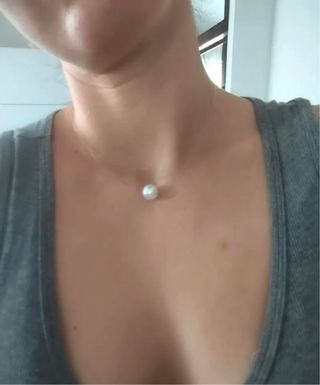 Gargantilla con Perla. Nuevo