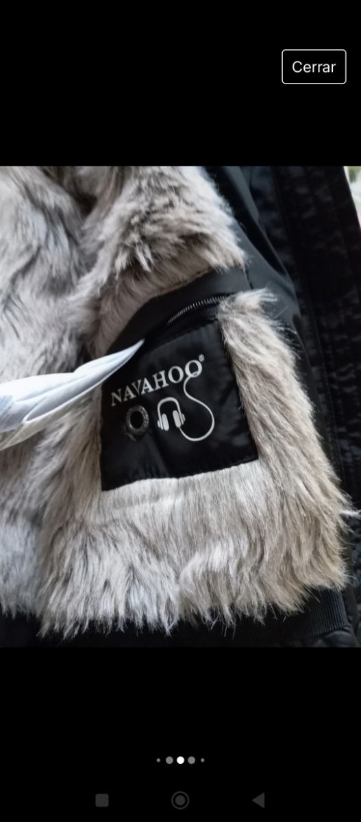 Abrigo mujer Navahoo