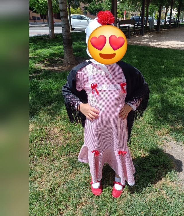 Vestido chulapa 4-6 años