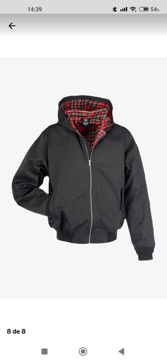 Chaqueta alcochada de invierno Brandit