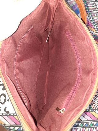 Bolso marrón de cuero