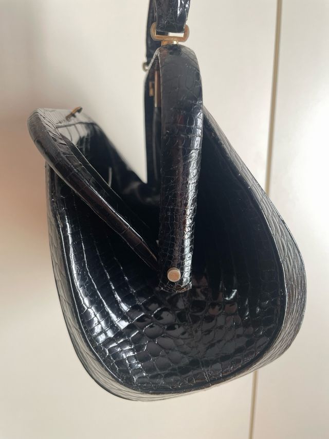 Borsa vintage in vera pelle