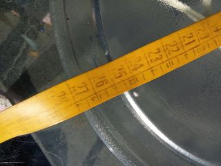 Piatto Da Microonde Da 27 Cm Girevole In Vetro