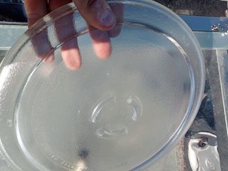Piatto Da Microonde Da 27 Cm Girevole In Vetro