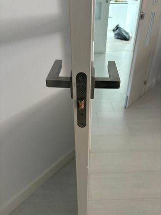 Lote de Tiradores y bisagras puerta