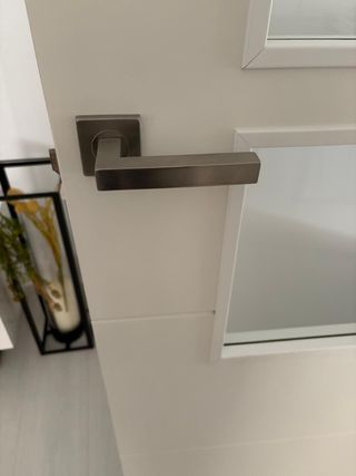 Lote de Tiradores y bisagras puerta