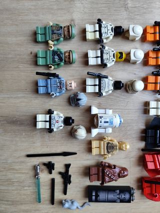 SET DI PERSONAGGI LEGO STAR WARS