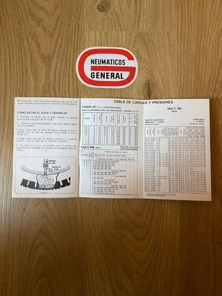 Folleto neumáticos general neumáticos