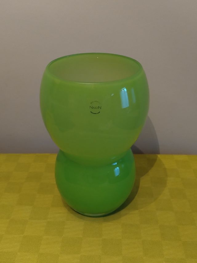 Vaso vetro Murano Nason