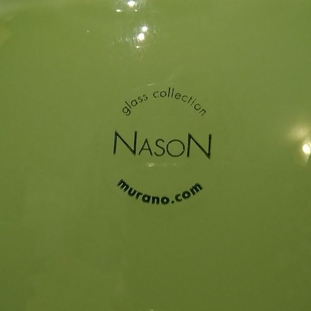 Vaso vetro Murano Nason