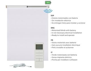 Estor motorizado sin utilizar