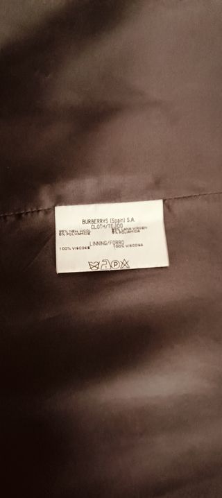 Abrigo mujer Burberrrys talla 50 