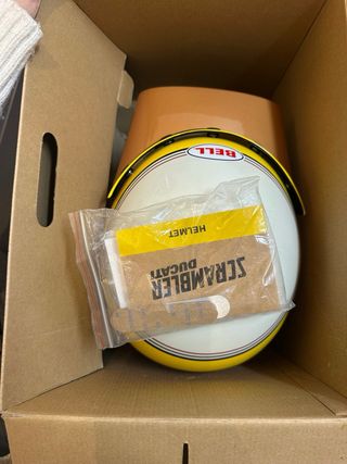 Casco moto bell scrambler