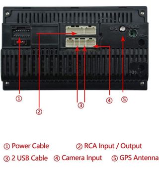 Pantalla táctil multimedia android 8.1 para coches