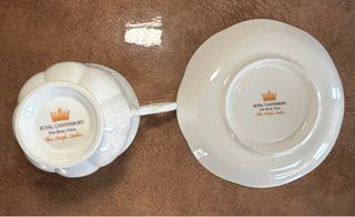 Taza "Blue Temple Garden" Royal Canterbury