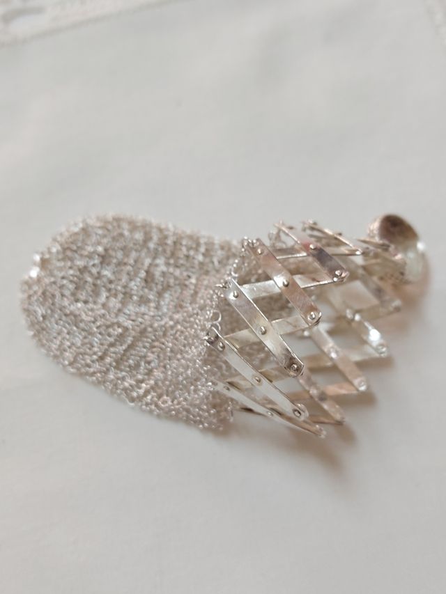 Porta moedas em Prata, com elefante, 30g