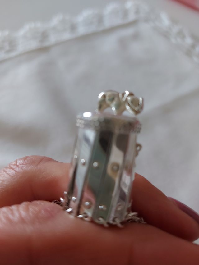 Porta moedas em Prata, com elefante, 30g