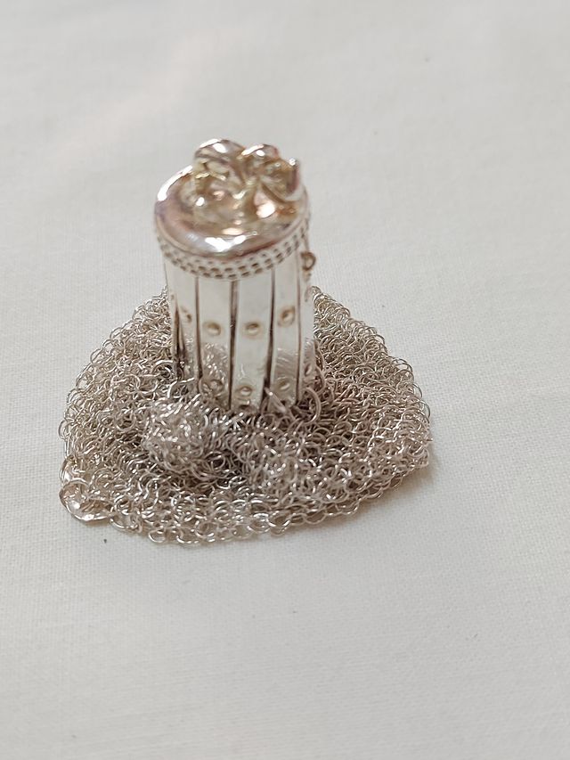 Porta moedas em Prata, com elefante, 30g