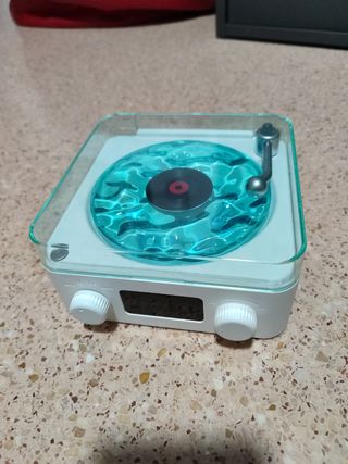 Reproductor de música tocadiscos y sonido marítimo