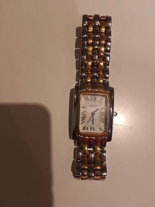 Reloj caballero acero y oro 45