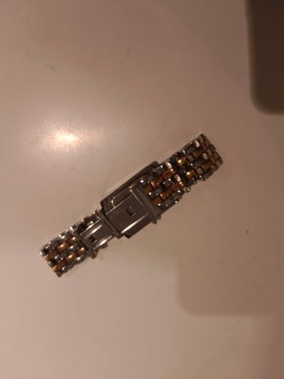 Reloj caballero acero y oro 45