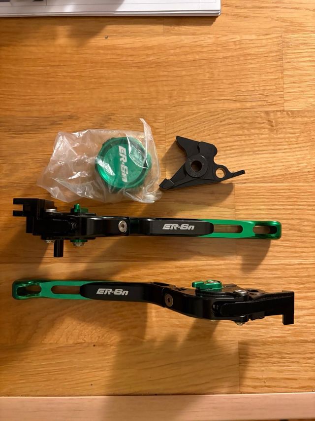 Manetas plegables extensibles Kawasaki ER6N 2012