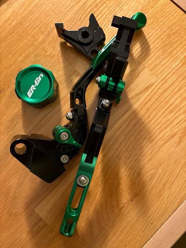 Manetas plegables extensibles Kawasaki ER6N 2012